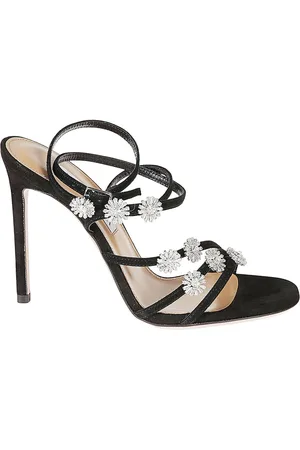 Aquazzura Buty, Kobieta, Czarny, 37 EU, Sandał Starry Night