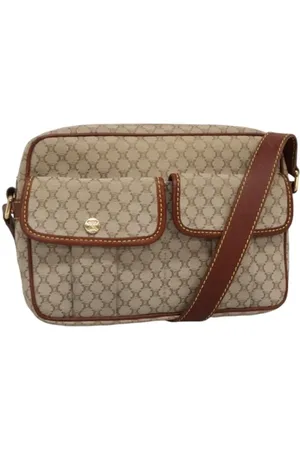 Céline Pre-owned, Kobieta, Beżowy, ONE SIZE, Skóra, Pre-owned Canvas celine-bags