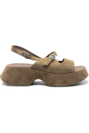 vic matiè Buty, Kobieta, brązowy, 38 EU, Skóra, Mini Yoko sandał Skóra