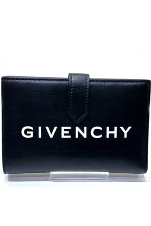 Givenchy Pre-owned, Kobieta, Czarny, ONE SIZE, Skóra, Pre-owned skórzane portfele
