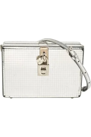 Dolce & Gabbana Pre-owned, Kobieta, Szary, ONE SIZE, Pre-owned Leather clutches