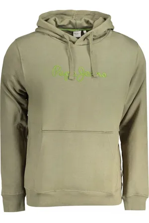 Pepe Jeans Bluzy, Mężczyzna, Zielony, 2XL, Odzież