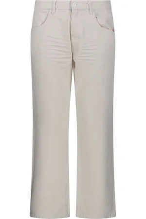 AMISH Jeansy, Mężczyzna, Beżowy, W34, Ecru Jeansy na stylowe zestawy