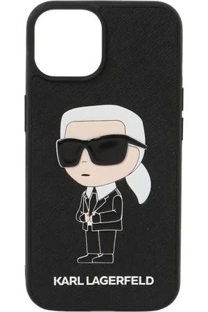 Karl Lagerfeld Akcesoria, Mężczyzna, Czarny, ONE SIZE, Pokrowiec na i Phone 13 Pro Max