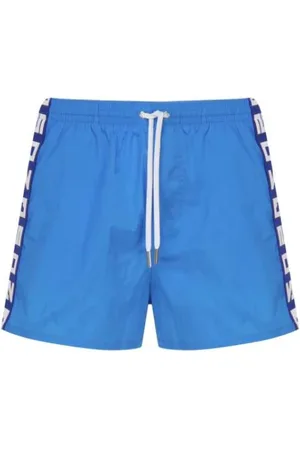 Dsquared2 Stroje kąpielowe, Mężczyzna, Niebieski, L, Midi Boxer Briefs