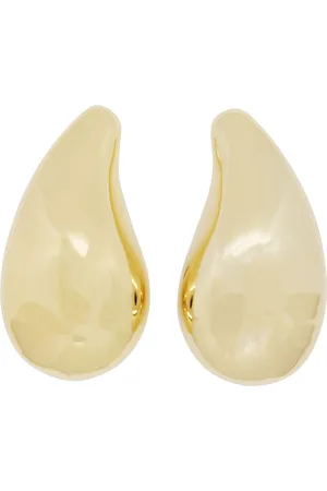 Courrèges Akcesoria, Kobieta, Żółty, ONE SIZE, Metalowe Kolczyki Wiszące
