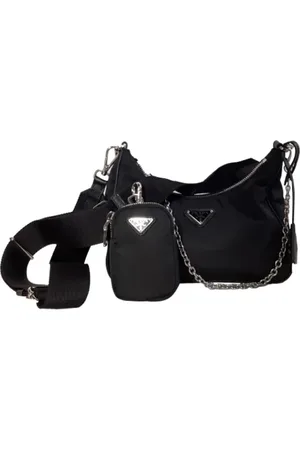 Prada Pre-owned, Kobieta, Czarny, ONE SIZE, Nylon, Pre-owned Nylon prada-bags