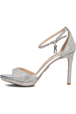 Steve Madden Buty, Kobieta, Szary, 37 1/2 EU, Srebrne Evers-R Obcasy dla Kobiet
