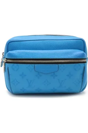 LOUIS VUITTON Pre-owned, Mężczyzna, Niebieski, ONE SIZE, Skóra, Pre-owned płócienne torby Louis Vuitton
