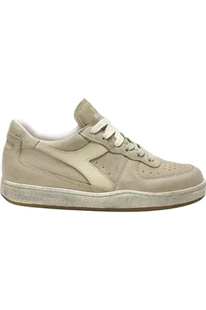 Diadora Buty, Mężczyzna, Beżowy, 42 EU, Suede Low distressed Buty do Koszykówki