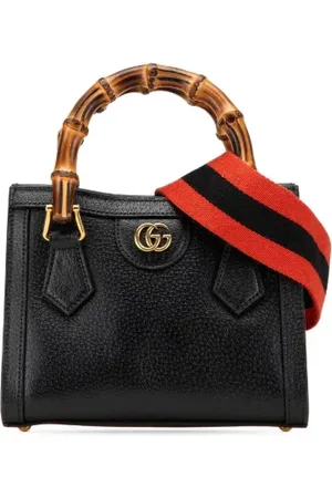 Gucci Pre-owned, Kobieta, Czarny, ONE SIZE, Skóra, Pre-owned Leather gucci-bags