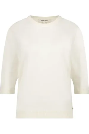 Fabienne Chapot Swetry, Kobieta, Biały, M, Molly Button SS Pullover