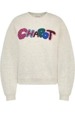 Fabienne Chapot Bluzy, Kobieta, Szary, M, Pam Multi Mix Sweater