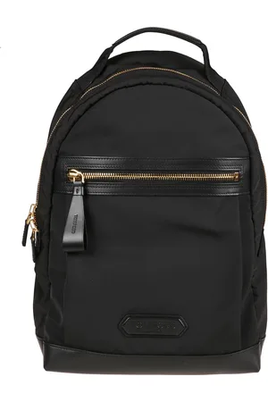 Tom Ford Torebki, Mężczyzna, Czarny, ONE SIZE, Czarny plecak z podwójnym zamkiem błyskawicznym