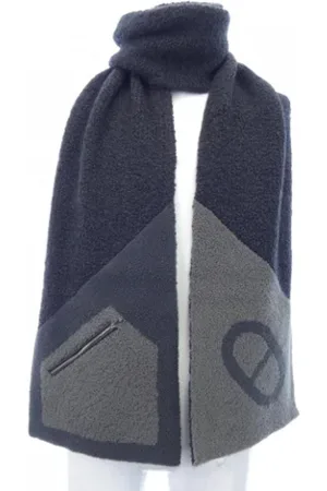 Hermès Pre-owned, unisex, Czarny, ONE SIZE, Kaszmir, Pre-owned Cashmere scarves