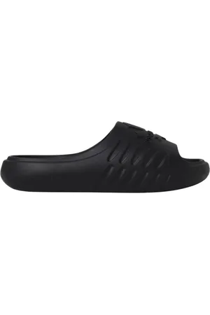 Dsquared2 Buty, Mężczyzna, Czarny, 45 EU, Stylowe czarne męskie sandały Komfort