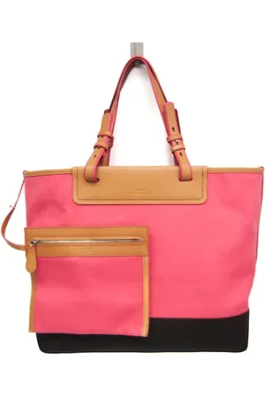 Bally Pre-owned, Kobieta, Różowy, ONE SIZE, Pre-owned Canvas totes
