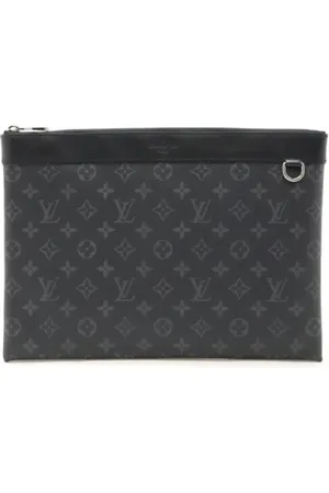 LOUIS VUITTON Pre-owned, Kobieta, Czarny, ONE SIZE, Pre-owned Canvas clutches