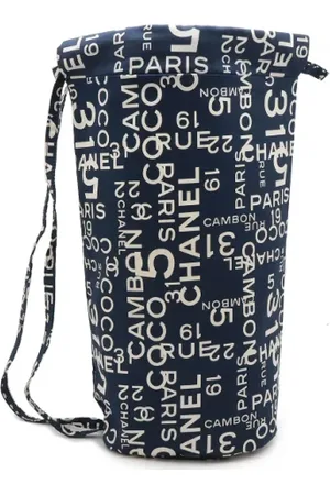 CHANEL Pre-owned, Kobieta, Niebieski, ONE SIZE, Pre-owned Canvas chanel-bags