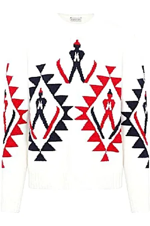 Moncler Bluzy, Mężczyzna, Wielobarwność, M, Luźny sweter na co dzień