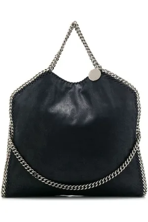 Stella McCartney Torebki, Kobieta, Niebieski, ONE SIZE, Granatowe Torba z łańcuchem