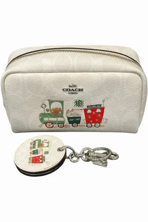 Coach Pre-owned, Kobieta, Biały, ONE SIZE, Skóra, Pre-owned Skórzane torebki