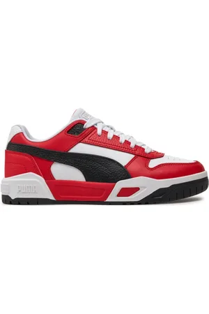 PUMA Buty, Mężczyzna, Wielobarwność, 43 EU, Klasyczne Buty Tech Czerwony Wielokolorowy