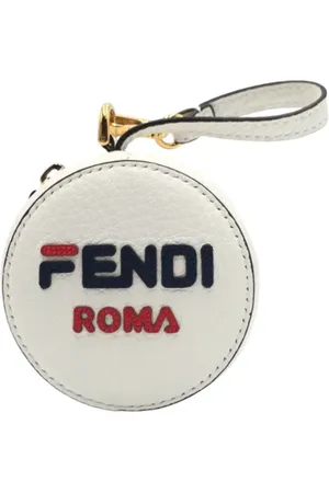 Fendi Pre-owned, Kobieta, Biały, ONE SIZE, Nylon, Pre-owned Canvas backpacks
