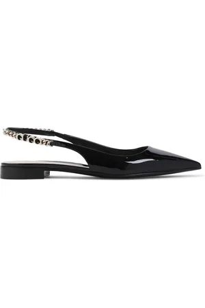 Gucci Buty, Kobieta, Czarny, 36 EU, Czarne Baletki Eleganckie Buty