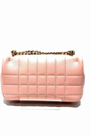 Burberry Pre-owned, Kobieta, Różowy, ONE SIZE, Skóra, Pre-owned Skórzane torebki