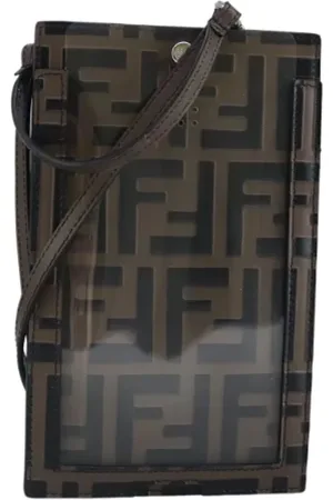 Fendi Pre-owned, Kobieta, brązowy, ONE SIZE, Pre-owned Canvas clutches