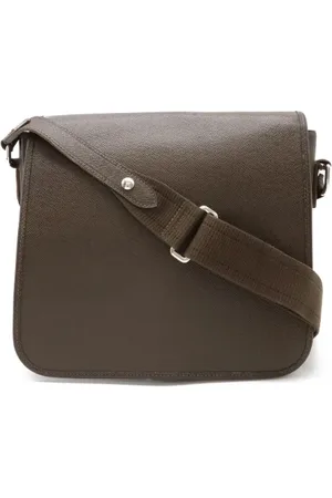 LOUIS VUITTON Pre-owned, Mężczyzna, brązowy, ONE SIZE, Skóra, Pre-owned skórzane torby na ramię