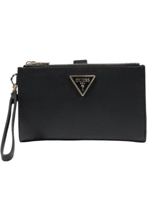 Guess Akcesoria, Kobieta, Czarny, ONE SIZE, Portfel damski z poliuretanu