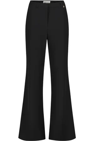 Fabienne Chapot Spodnie, Kobieta, Czarny, L, Puck Trousers