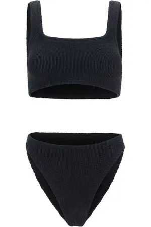 Hunza G Stroje kąpielowe, Kobieta, Niebieski, ONE SIZE, Xandra Bandeau Kostium Kąpielowy
