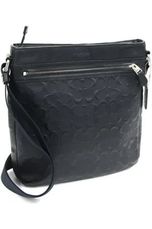 Coach Pre-owned, Kobieta, Czarny, ONE SIZE, Skóra, Pre-owned skórzane torby na ramię