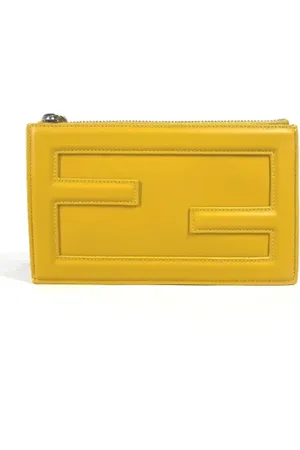 Fendi Pre-owned, Kobieta, Żółty, ONE SIZE, Skóra, Pre-owned Leather fendi-bags