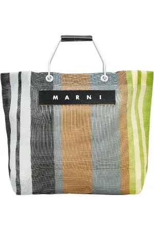Marni Pre-owned, Kobieta, Wielobarwność, ONE SIZE, Skóra, Pre-owned Leather totes