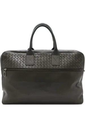 Bottega Veneta Pre-owned, Mężczyzna, brązowy, ONE SIZE, Skóra, Pre-owned Leather briefcases