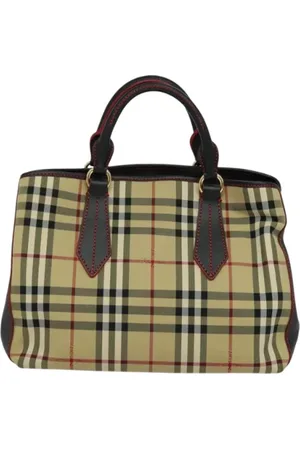 Burberry Pre-owned, Kobieta, Wielobarwność, ONE SIZE, Pre-owned Canvas handbags