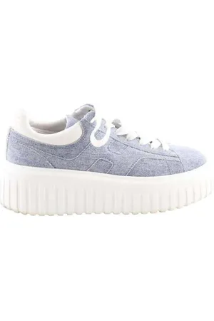 Hogan Buty, Kobieta, Niebieski, 40 EU, Wygodne Sneakersy na Co Dzień