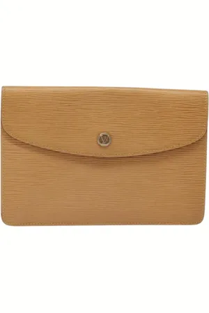 LOUIS VUITTON Pre-owned, Kobieta, Beżowy, ONE SIZE, Skóra, Pre-owned Leather clutches