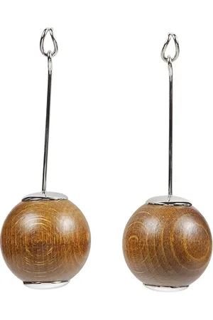 Jacquemus Akcesoria, Kobieta, Żółty, ONE SIZE, Kolczyki z Węzłem