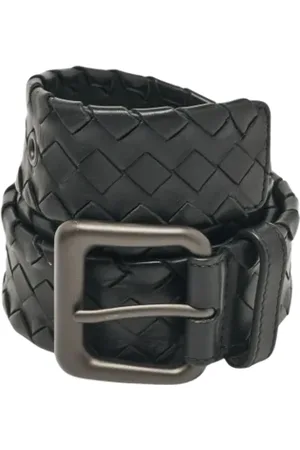 Bottega Veneta Pre-owned, Mężczyzna, Czarny, ONE SIZE, Pre-owned Leather belts