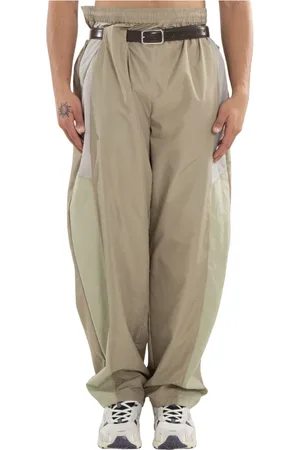 MAGLIANO Spodnie, Mężczyzna, Beżowy, L, Gabber Belt Trackpants