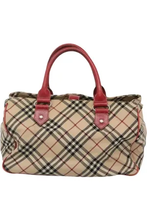 Burberry Pre-owned, Kobieta, Beżowy, ONE SIZE, Skóra, Pre-owned Canvas handbags
