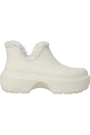 Crocs Buty, Kobieta, Biały, 37 EU, Platformowe Botki na kostce dla kobiet