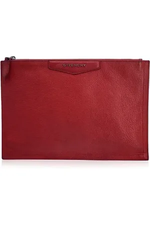 Givenchy Pre-owned, Kobieta, Czerwony, ONE SIZE, Pre-owned Leather clutches