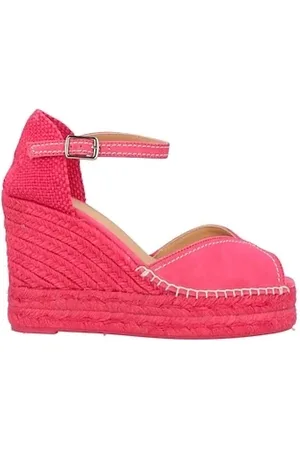 Castaner Buty, Kobieta, Różowy, 36 EU, Klasyczne Espadryle na Koturnie