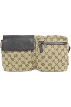 Gucci Pre-owned, Kobieta, Beżowy, ONE SIZE, Pre-owned Canvas gucci-bags